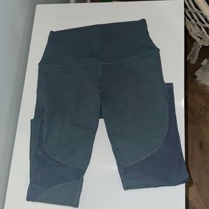 dark green/grey leggings size xs